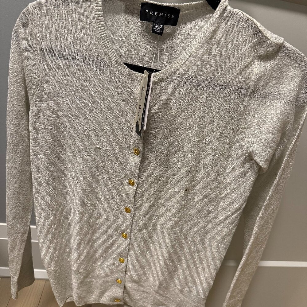 Women's cardigan - Silver